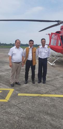 At Dibrugarh airport on 04/05/2018